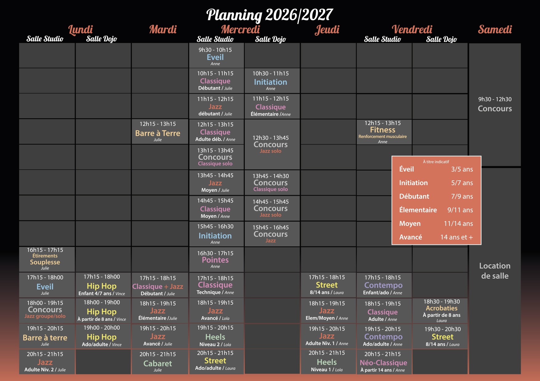 Planning 2026 2027